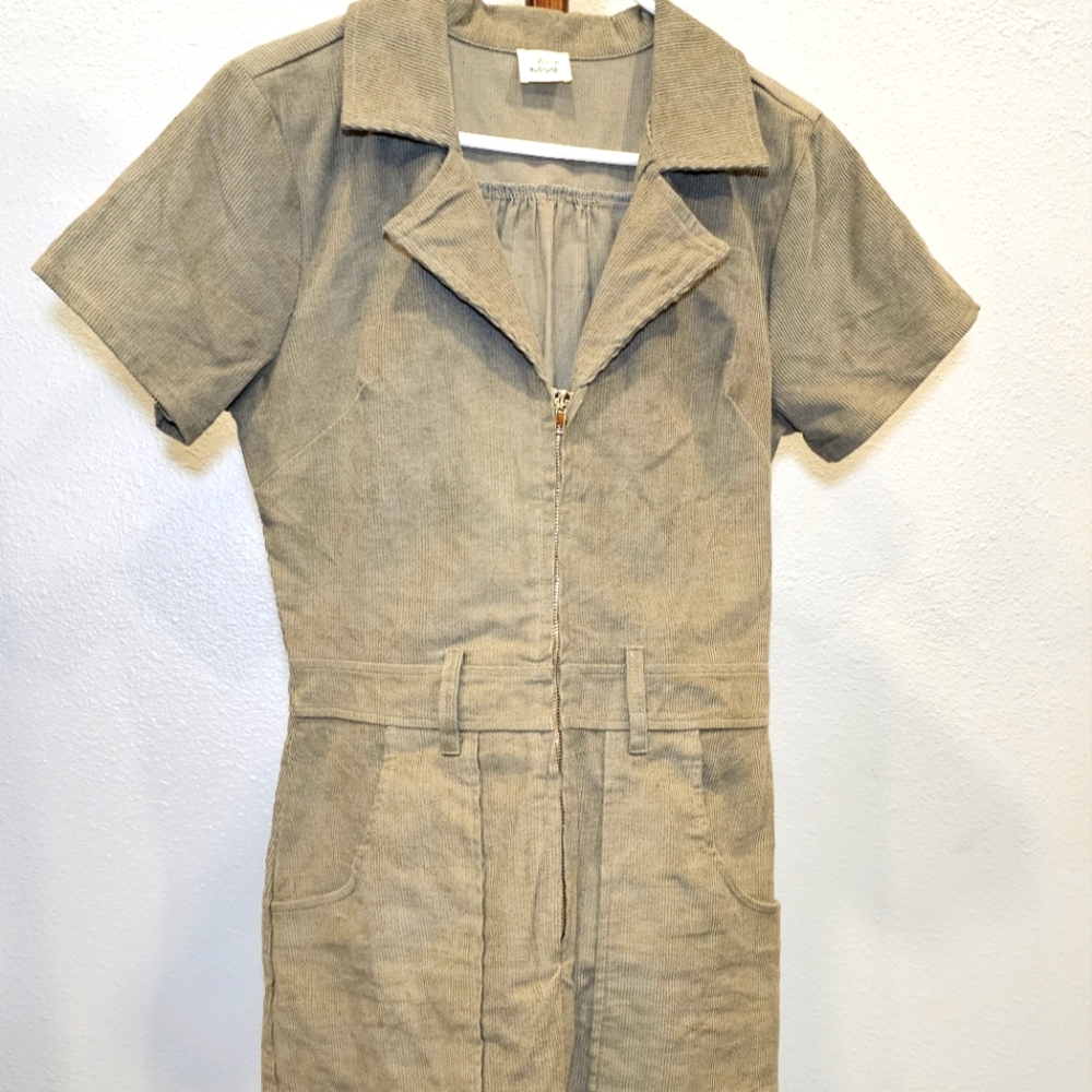 Fall Goodness! Blue Buttercup Corduroy Mini Vintage Style Front Zipper 4 Pockets